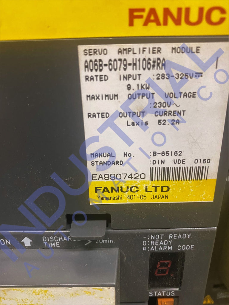 Fanuc A06B-6079-H106#ra