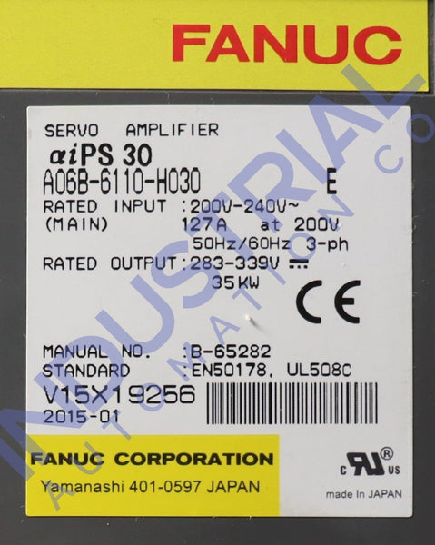 Fanuc A60B-6110-H030