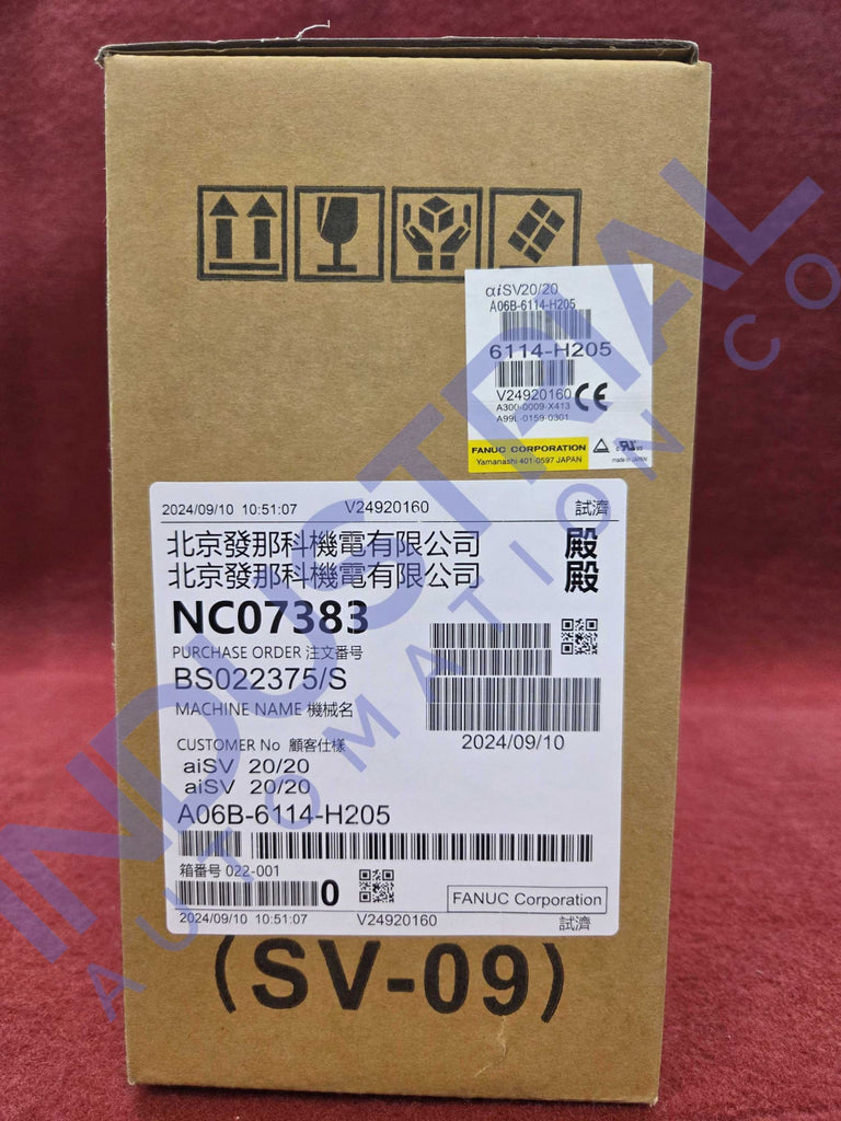 FANUC A06B-6114-H205 New