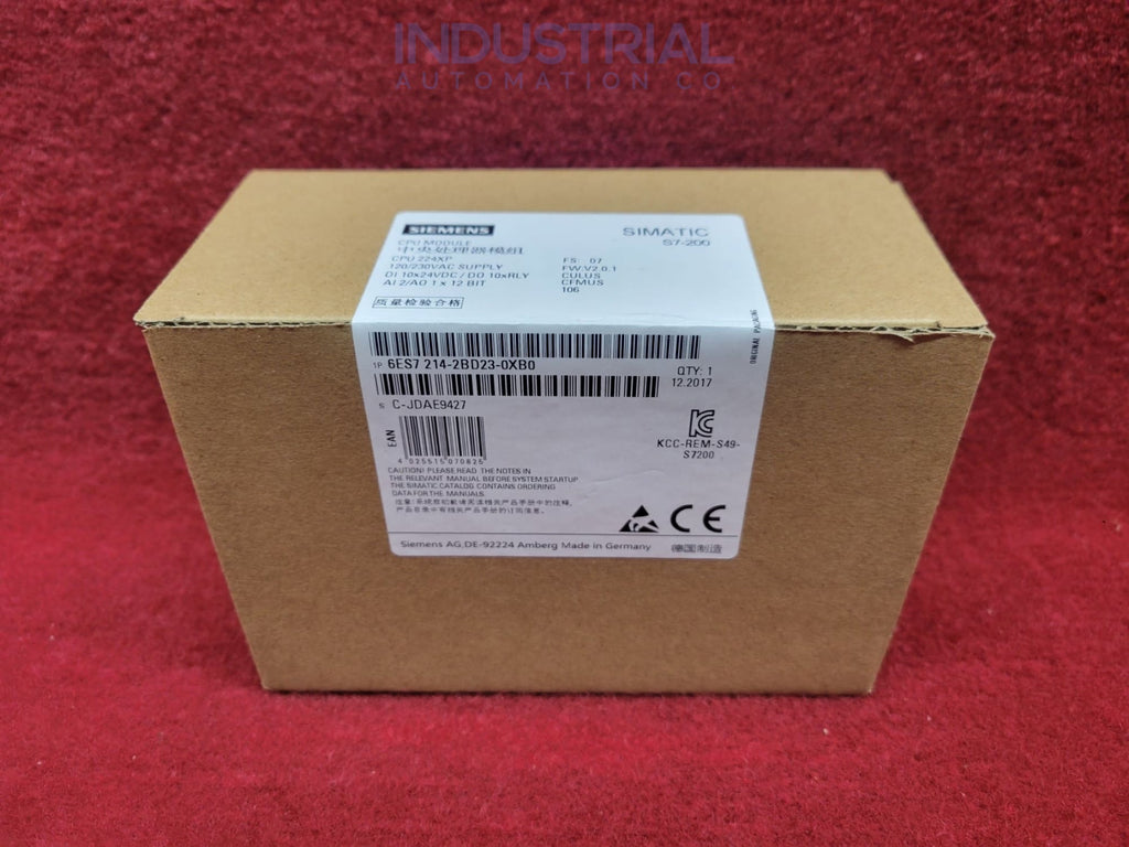 Siemens 6Es7214-2Bd23-0Xb0